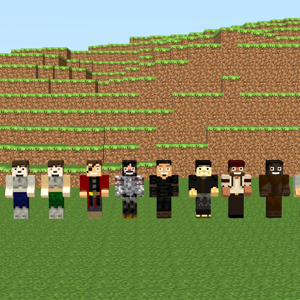 Minecraft Character/Weapons Pack preview image 2